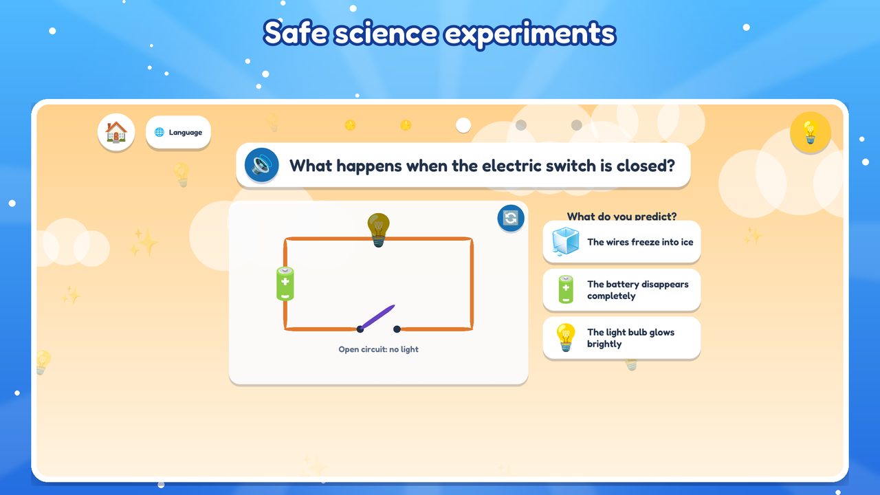 Safe science experiments